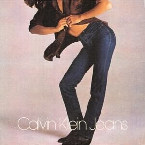 Brooke Y2K Calvin Klein Jeans Women's Sz 28 Dark Blue Denim Embroidered VINTAGE